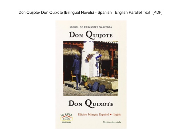 Don Quixote Spanish Pdf